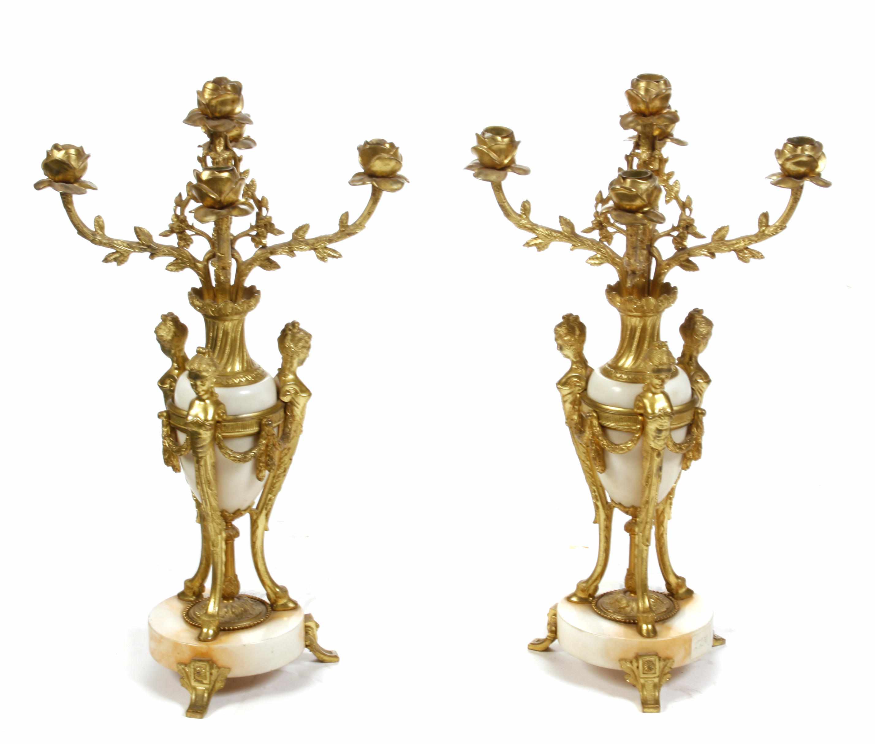 Appraisal: Property of Various Owners A pair of Louis XVI style