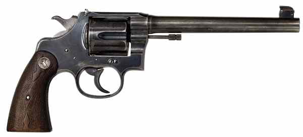 Appraisal: Colt New Service Flat Top Target Model Double-Action Revolver Russian