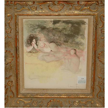 Appraisal: Leonor Fini INTERLUDE Color lithograph Estimate -