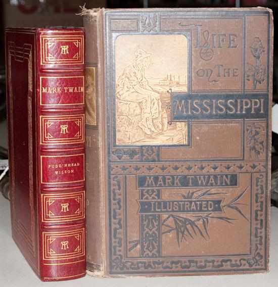 Appraisal: American Literature Two titles by S L Clemens Mark Twain