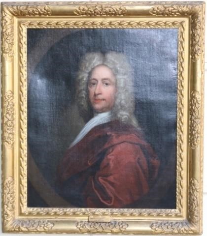 Appraisal: TH C ENGLISH OIL PAINTING ON CANVAS PORTRAITOF SAMUEL MEE