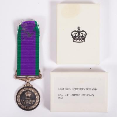 Appraisal: General Service - clasp Northern Ireland SAC G P Harmer