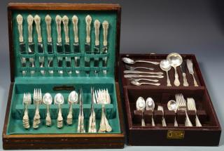 Appraisal: Gorham King Edward Sterling pcs Gorham sterling silver flatware King