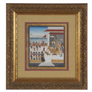 Appraisal: North Indian School painting North Indian School painting North Indian