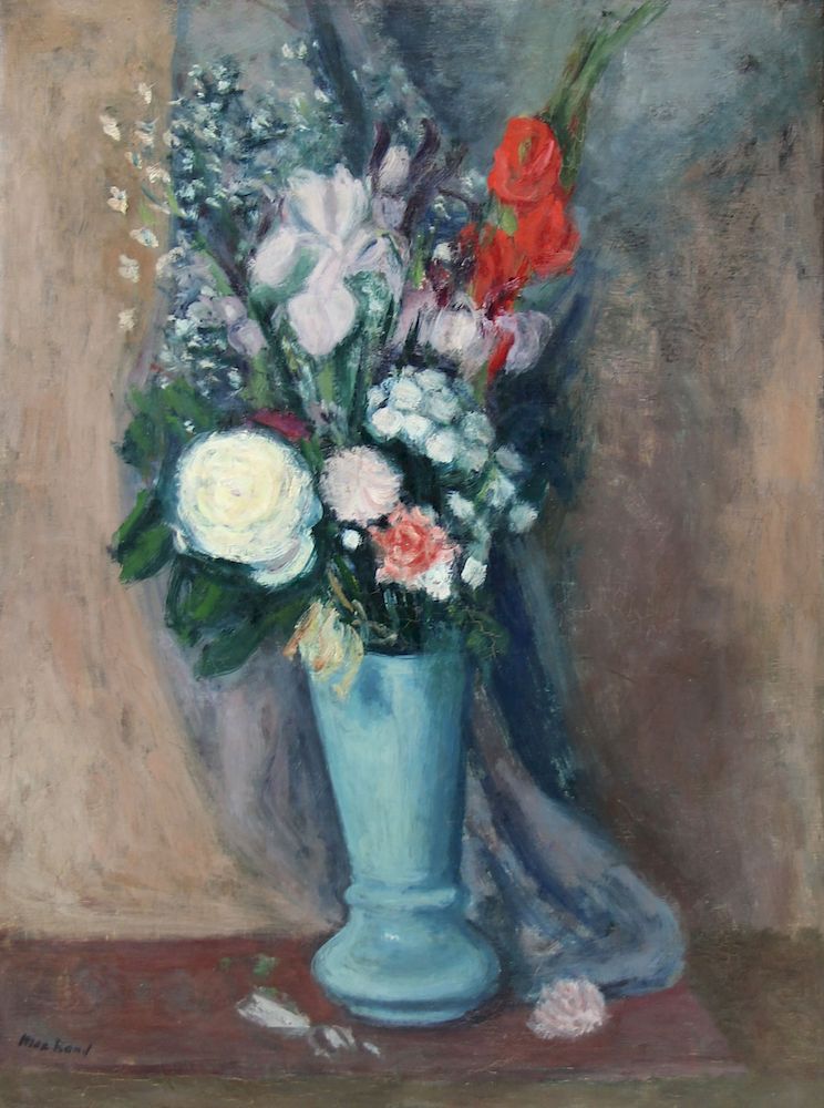 Appraisal: MAX BAND LITHUANIAN-AMERICAN - Oil on Canvas Floral Still Life