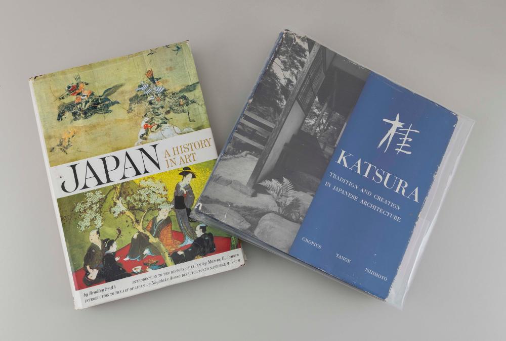 Appraisal: TWO BOOKS PERTAINING TO JAPANESE ART AND ARCHITECTURETWO BOOKS PERTAINING