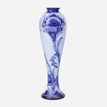 Appraisal: William Moorcroft for James Macintyre Co Florian Ware vase with