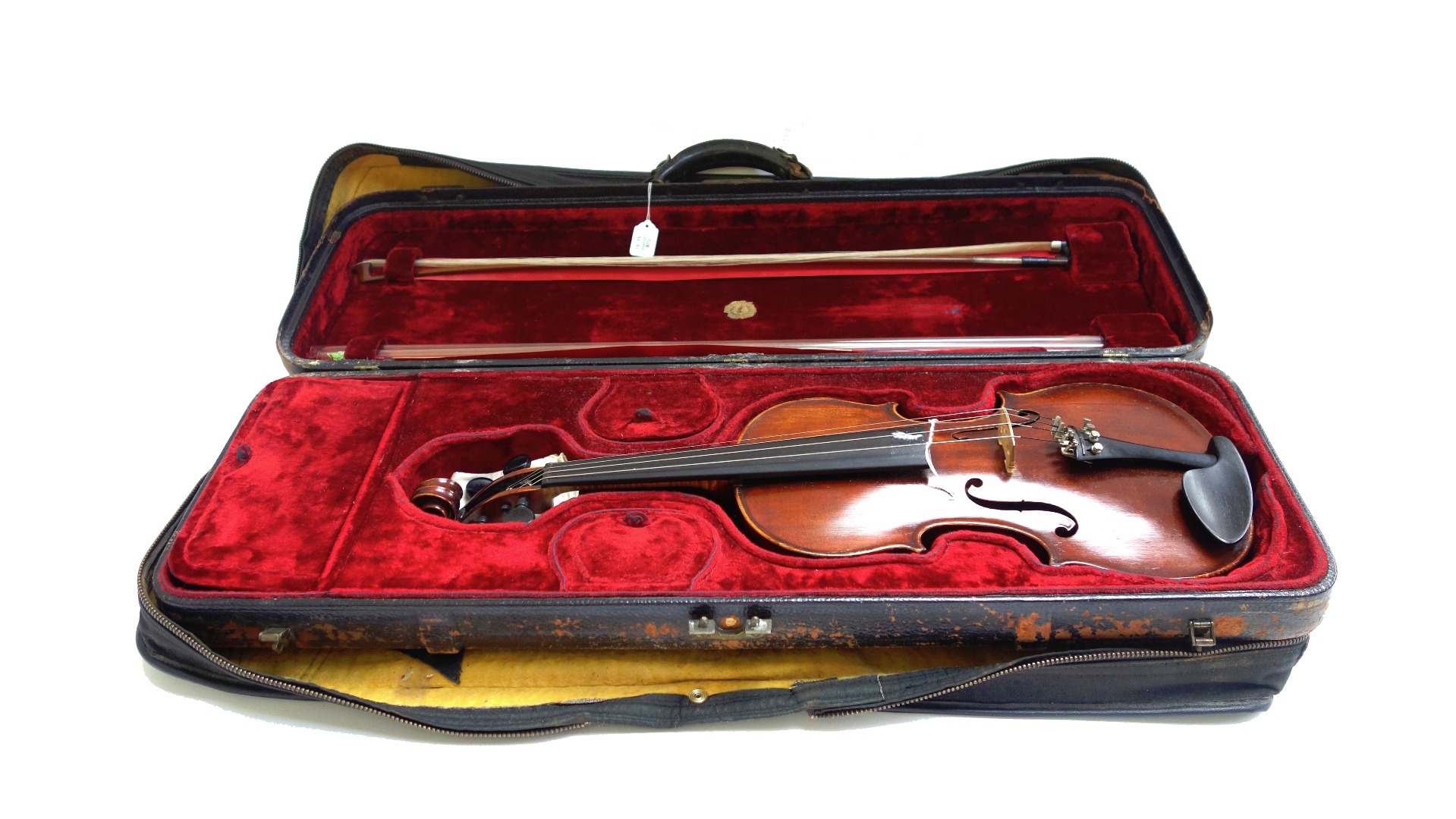 Appraisal: A violin interior paper label reads 'made by W M