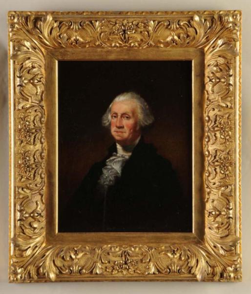 Appraisal: J H Talum Portrait of George Washington Description th Century