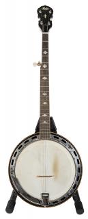 Appraisal: s Lida Five-String Banjo Label affixed to rear of headstock