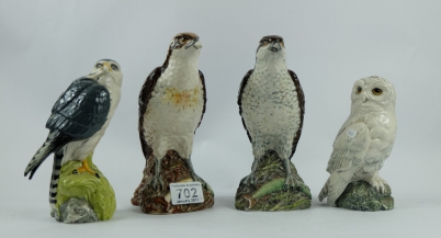 Appraisal: Beswick Beneagles decanter Osprey and Snowy Owl and Royal Doulton