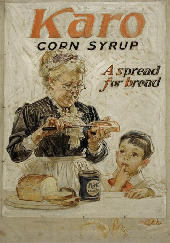 Appraisal: JOSEPH C LEYENDECKER American - A Spread for Bread Karo