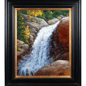 Appraisal: Sallie K Smith Alberta Falls II Oil on Canvas signed