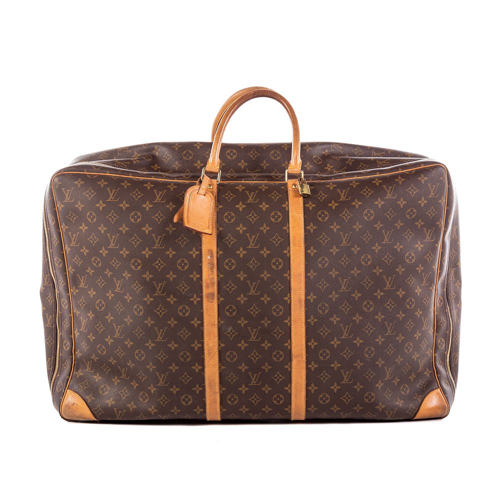 Appraisal: A Louis Vuitton Sirius A brown and tan Monogram coated