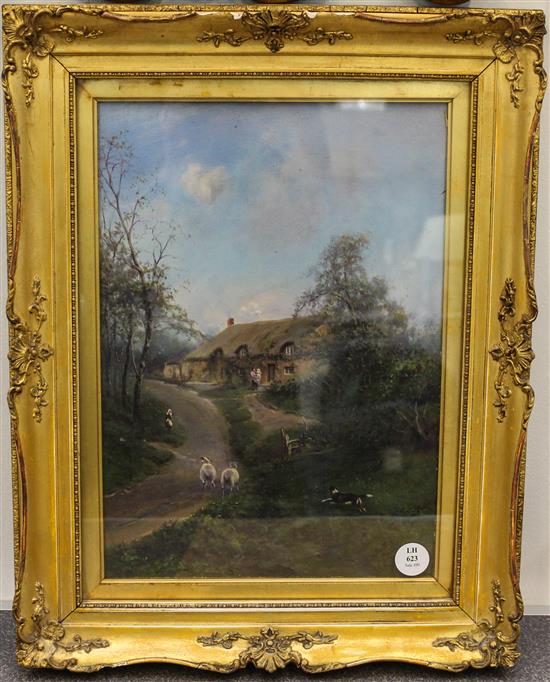 Appraisal: Sale Lot Hugh B Scott British th th century Strayed