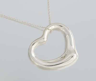 Appraisal: A Tiffany Co Sterling Silver Pendant by Elsa Peretti A