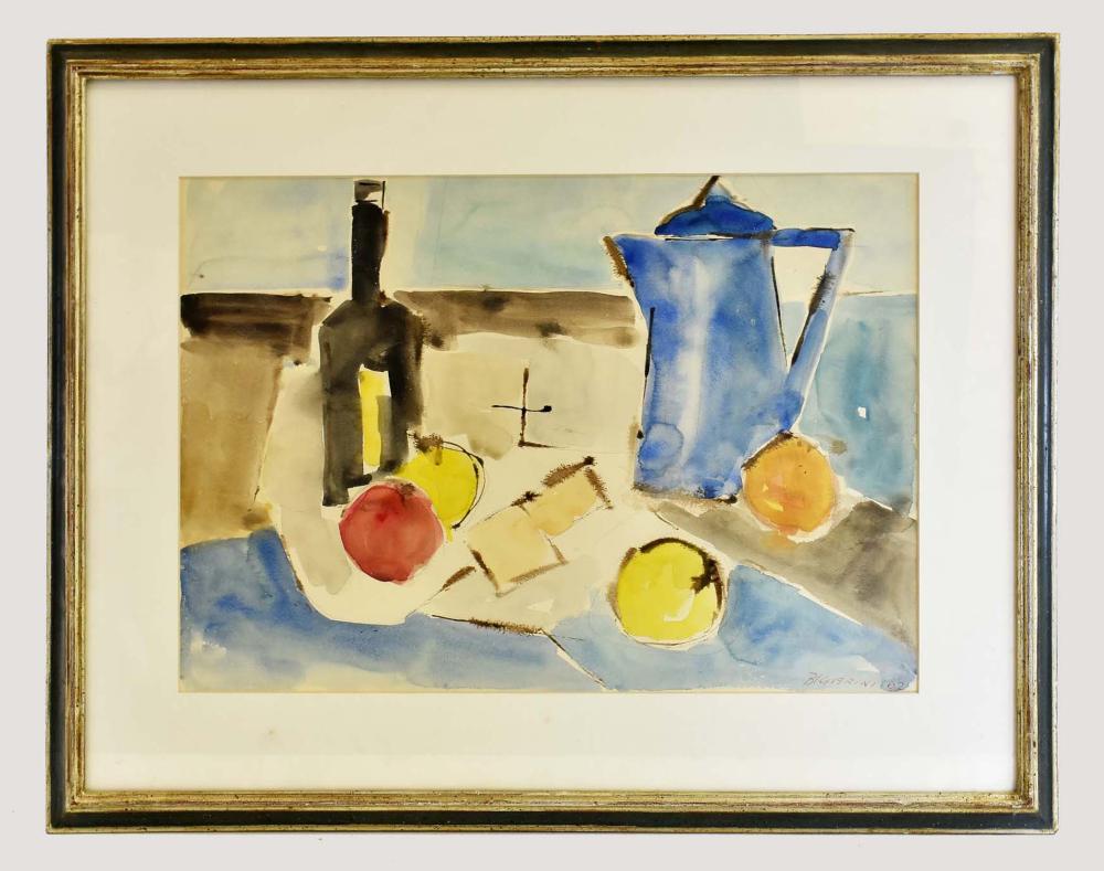 Appraisal: GINO BIGIARINI ITALIAN B PAINTINGStill Life Signed dated l r