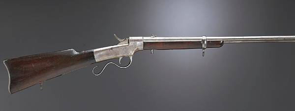 Appraisal: A U S Ballard's breechloading carbine by Ball amp Williams