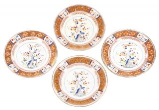 Appraisal: Set of Spode Kakiemon Tree of Life Plates Spode English