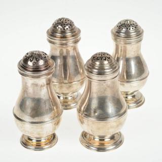 Appraisal: Early Georgian sterling silver sugar casters London circa and maker's