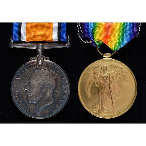 Appraisal: WWI pair British War Medal and Victory Medal Lieut T