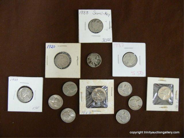 Appraisal: Lot of Collectible Cent Nickel Coins - Includes - Liberty