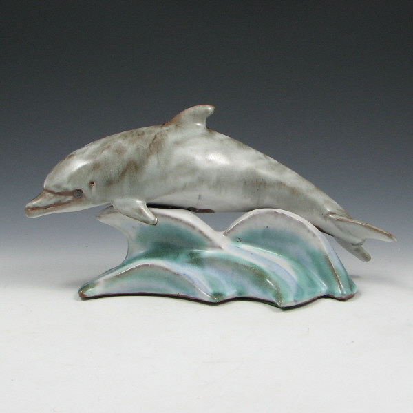 Appraisal: Andersen Design Studio Seal Dolphin Manatee Lot of three Andersen