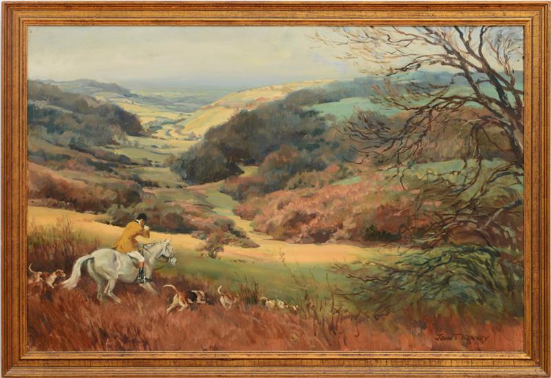 Appraisal: JOHN T KENNEY - BERKELEY COUNTY Oil on canvas signed