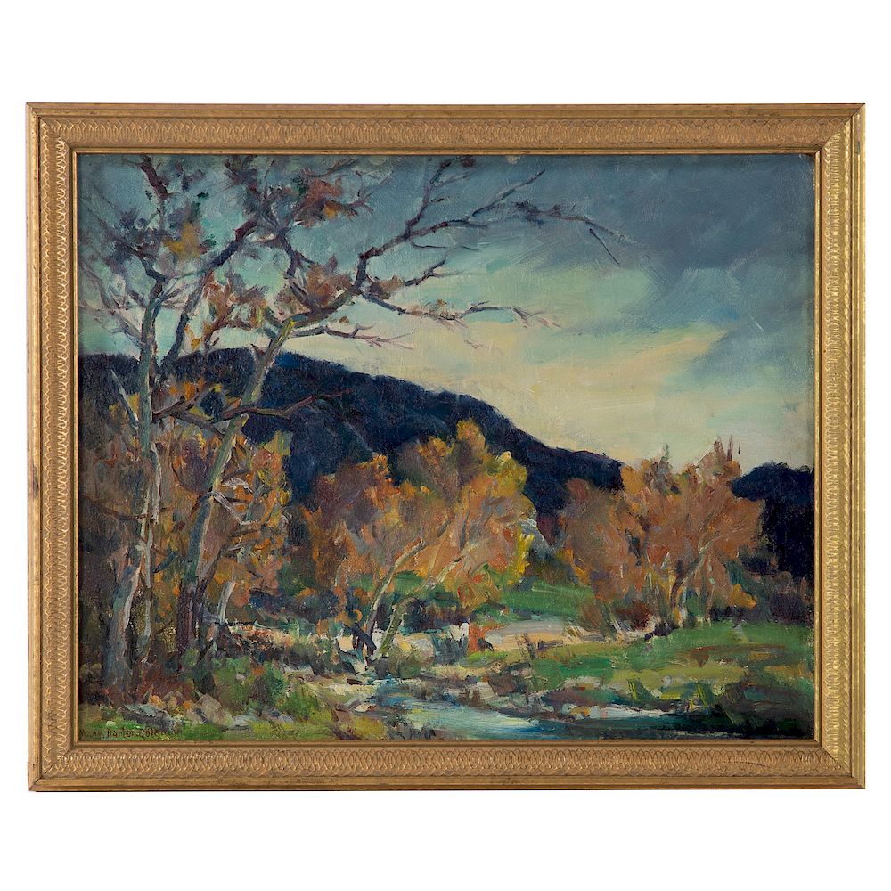 Appraisal: Mary Darter Coleman Impressionist Landscape American - Oil on board