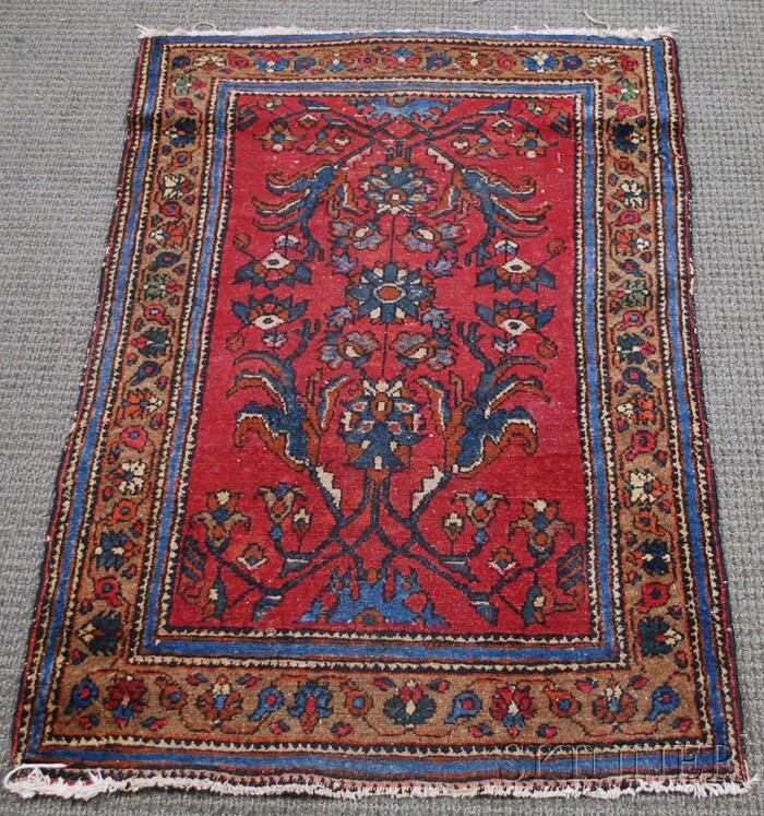 Appraisal: Hamadan Rug Northwest Persia th century ft in x ft