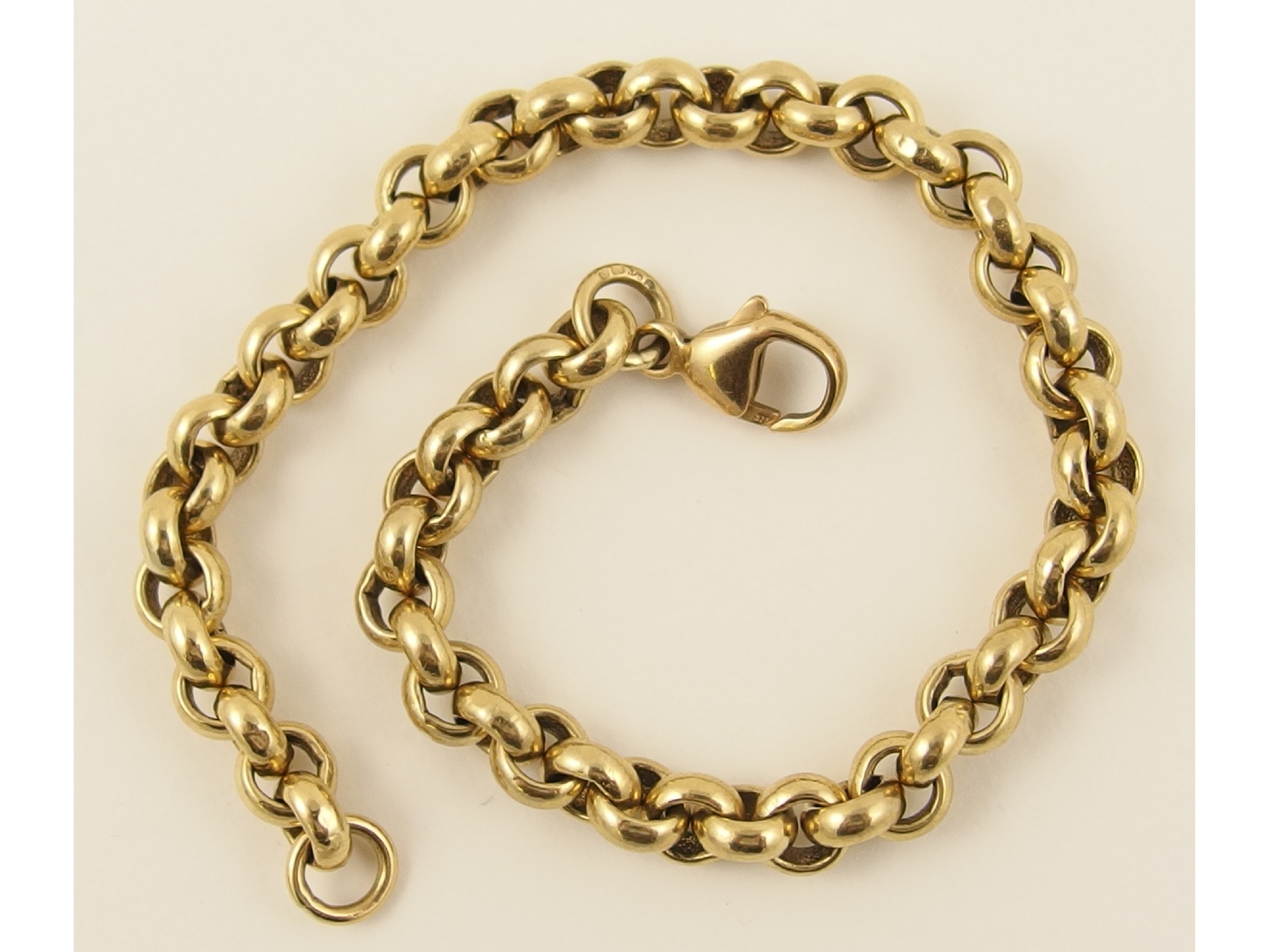 Appraisal: A ct belcher chain bracelet approx weight gms