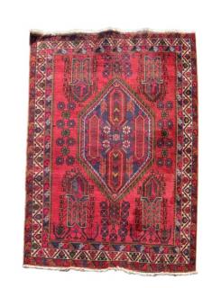 Appraisal: Hand Woven Persian Hamadan Rug ' x ' Wool Iran