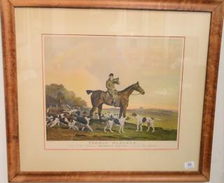 Appraisal: Five fox hunt prints Thomas Oldaker engraved by Woodman After