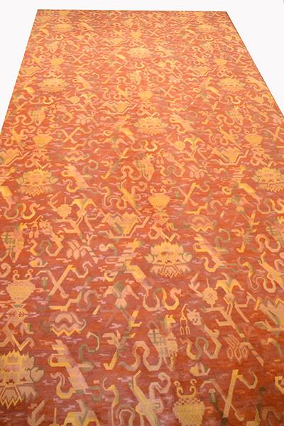 Appraisal: A LARGE CONTEMPORARY DESIGN BEHRUZ STUDIO CUSTOM PERSIAN RUG THE