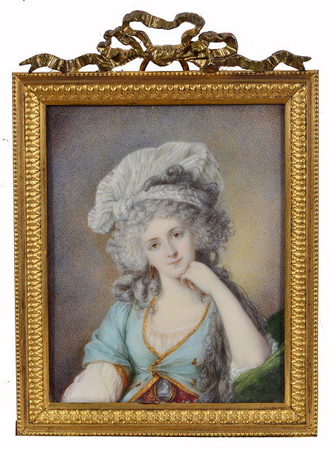 Appraisal: AFTER ELIZABETH-LOUISE VIGEE-LE BRUNLouise Marie Adelaide de Bourbon - Penthievre