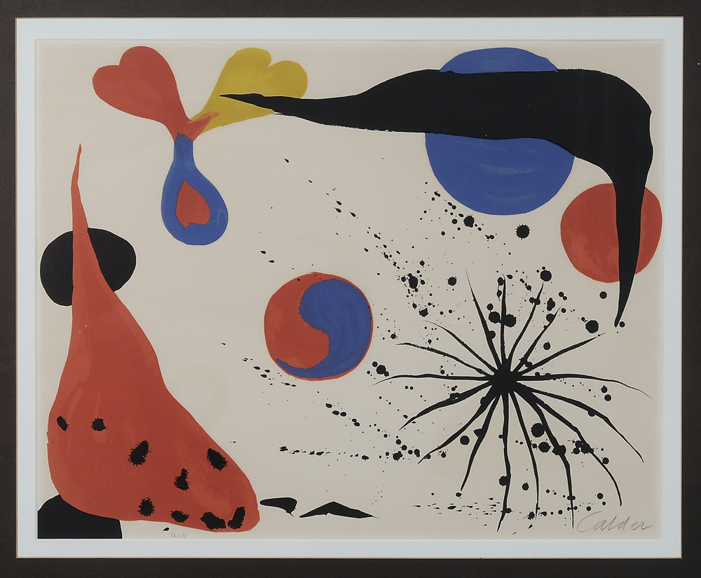 Appraisal: Alexander Calder American - Flies In The Spider Web edition