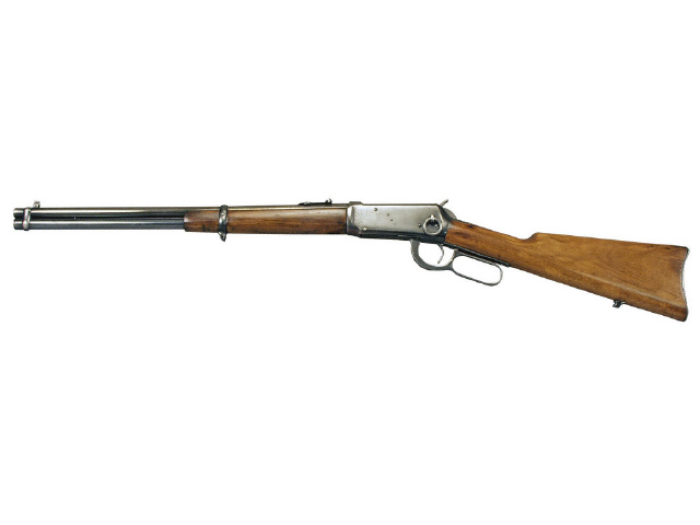 Appraisal: Winchester Model wcf SN saddle ring carbine rifle retains most