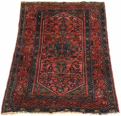 Appraisal: A Small Area Carpet Persian Apprx '- x '- Thick