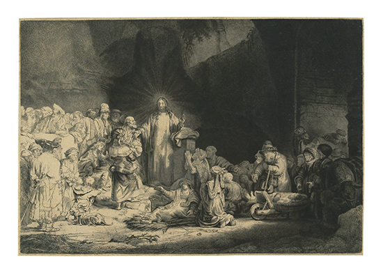 Appraisal: REMBRANDT VAN RIJN Christ Healing the Sick The Hundred Guilder