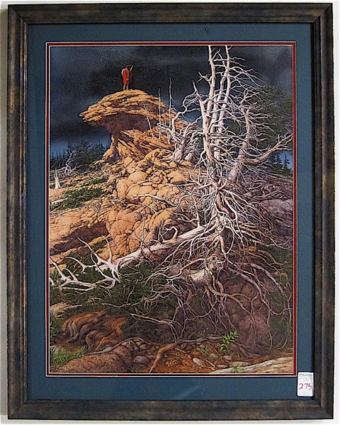 Appraisal: BEV DOOLITTLE LIMITED EDITION COLOR LITHOGRAPH California born titled Prayer