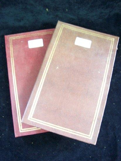 Appraisal: Two modern albums containing various subjects including topographical Minchinhampton Purton