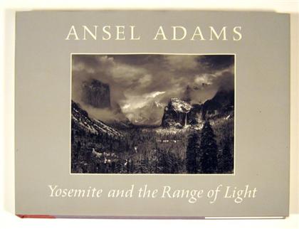 Appraisal: vol Adams Ansel Yosemite and The Range of Light Boston