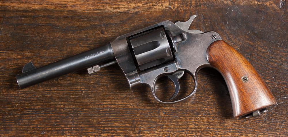 Appraisal: U S ARMY MODEL DOUBLE ACTION REVOLVER BY COLT acp