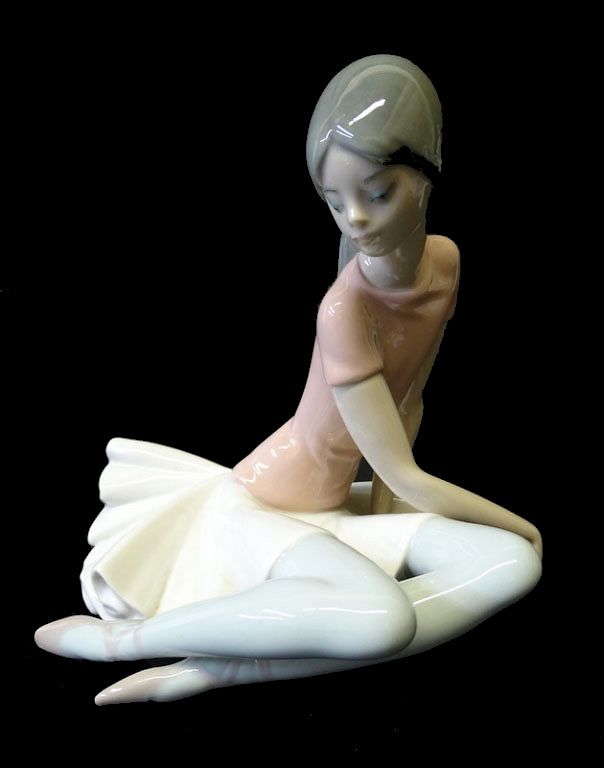 Appraisal: Lladro Shelley Ballerina Porcelain Lladro Shelley Ballerina Porcelain Good condition