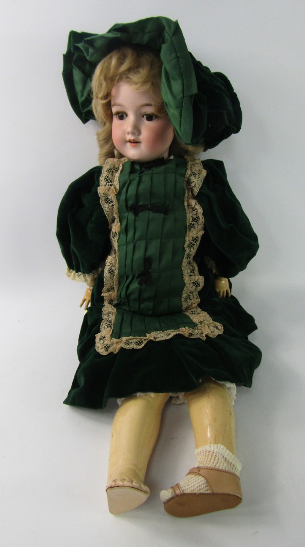 Appraisal: An Armand Marseilles bisque doll DRGM A N A M