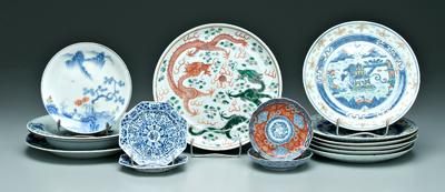 Appraisal: pieces Asian porcelain late th and early th century detailed