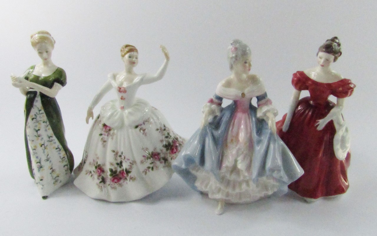 Appraisal: Four Royal Doulton figures comprising Shirley HN Winsome HN Southern