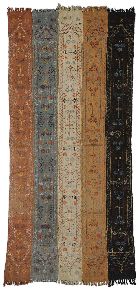 Appraisal: Hand-Woven Textile possibly Turkish late- th early- th century five