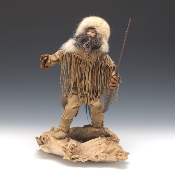 Appraisal: BARBARA JOLSON HENDLEMAN MIXED MEDIA SCULPTURE MOUNTAIN MAN x x