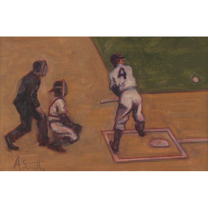 Appraisal: Arthur Smith American th century At the Plate c oil